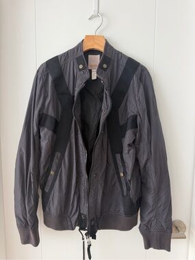Diesel Vintage Technical Parachute Jacket Archive Piece Gray M (Flawed)